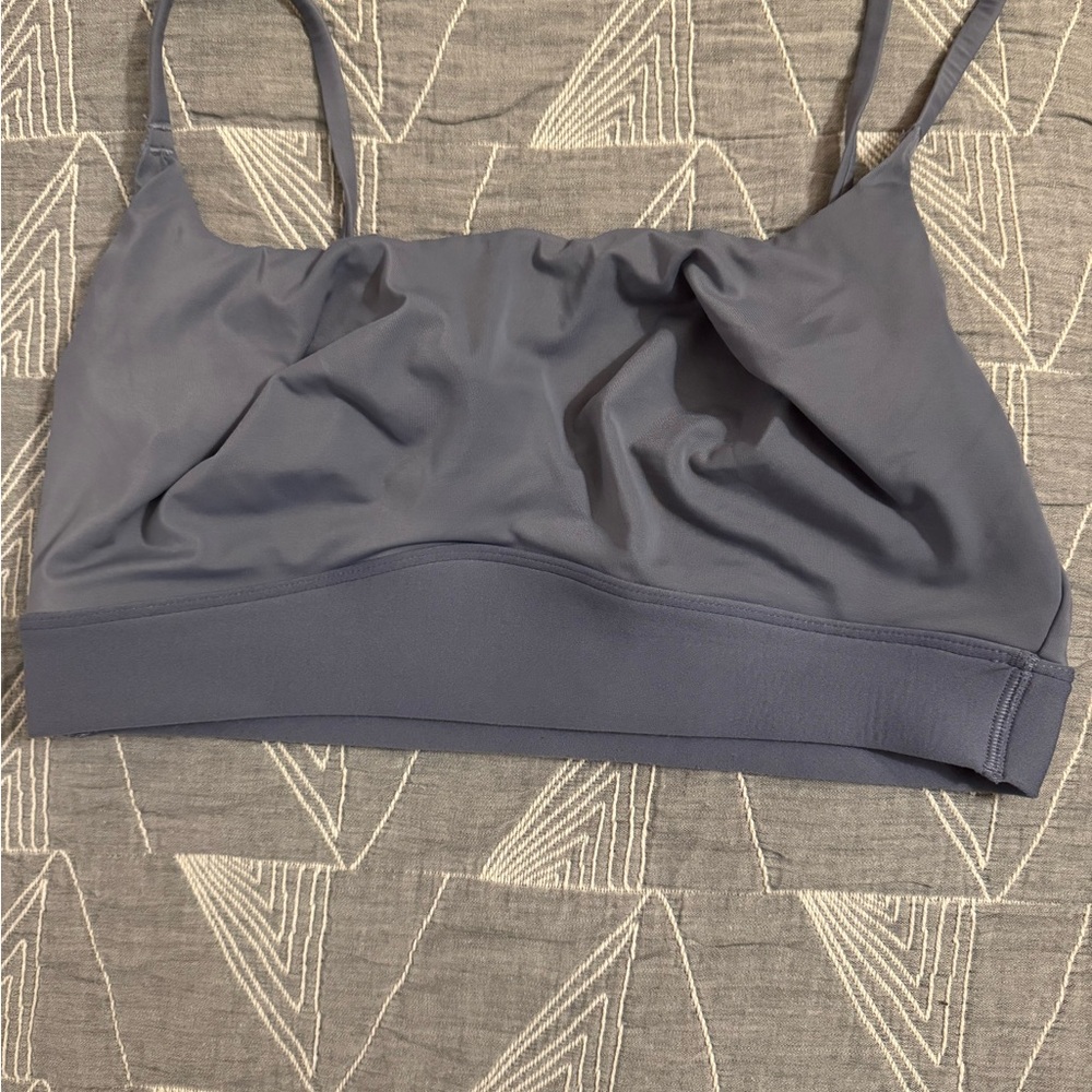 Harper Wilde Bliss Scoop Bralette in Steel, Size XL